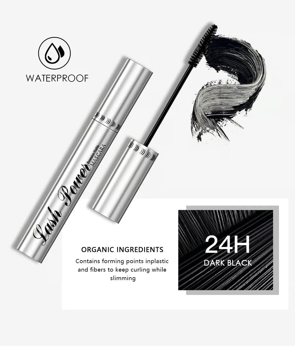 🎉Buy 1 Get 1 Free🎉4D Silky Lengthening Eyelashes Waterproof Mascara