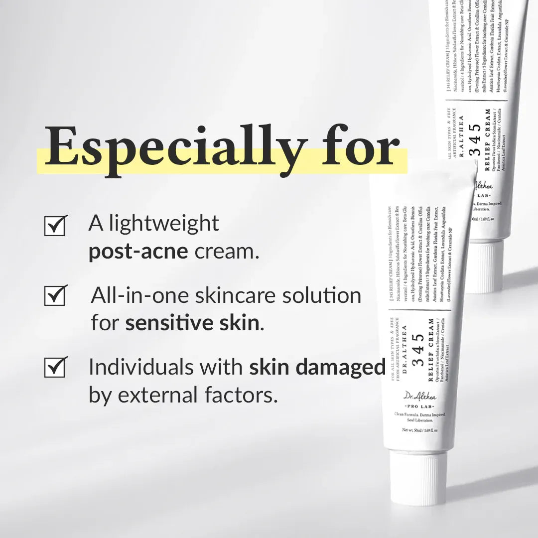 Dr. Althea 345 Relief Cream – Hydration & Skin Relief in One Tube