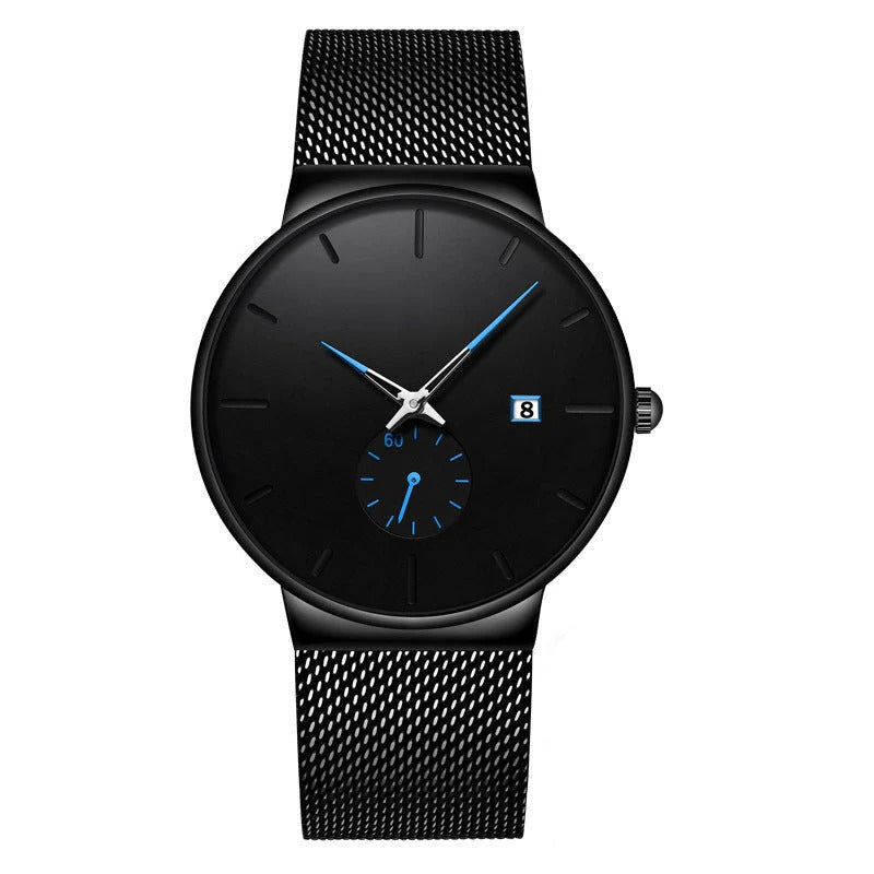 Men's Minimalist Waterproof Quartz Watch⌚