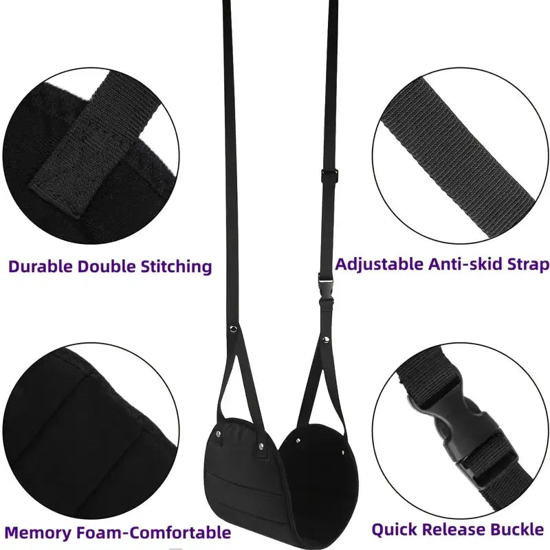 Airplane Foot Hammock (Memory Foam)
