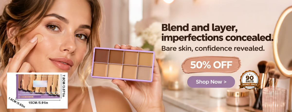 8-Color Concealer Palette ✨