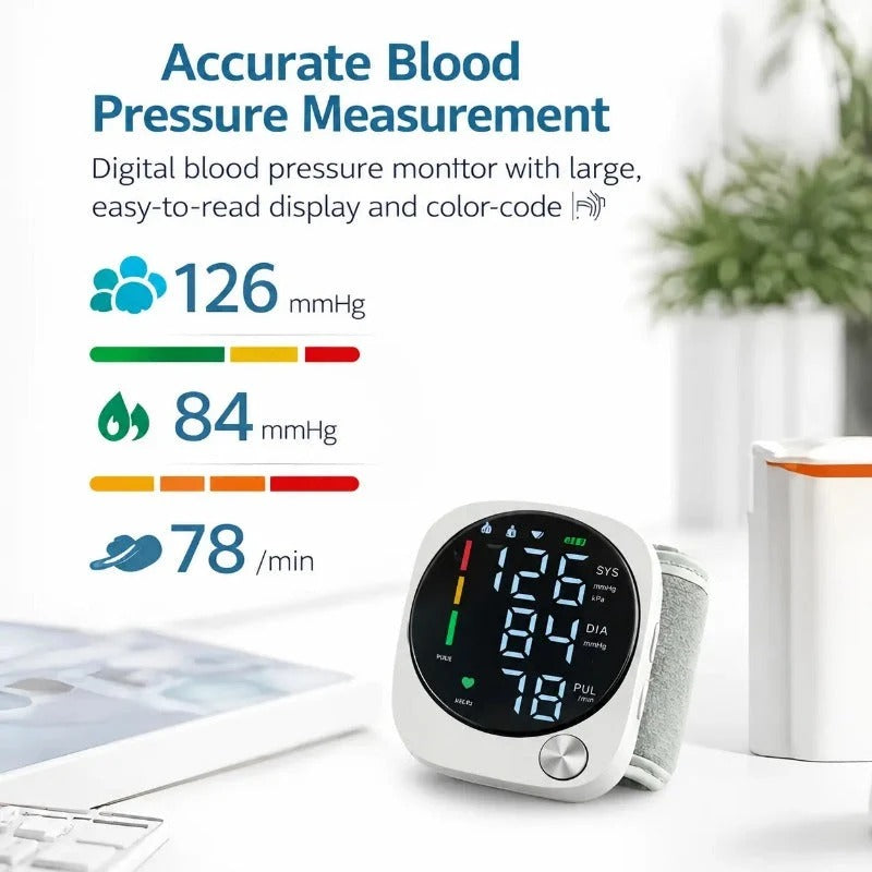 Voice Broadcast Wrist Monitor