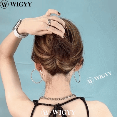 Claw Clip Short Ponytail Hair Extensions Bendable Metals Messy Bun