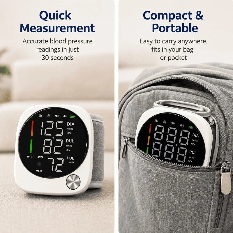Voice Broadcast Wrist Monitor