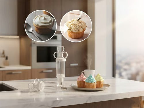 Cream Piping Nozzle Set