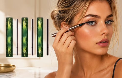 Dual-Tip Long-Lasting Liquid Eyeliner